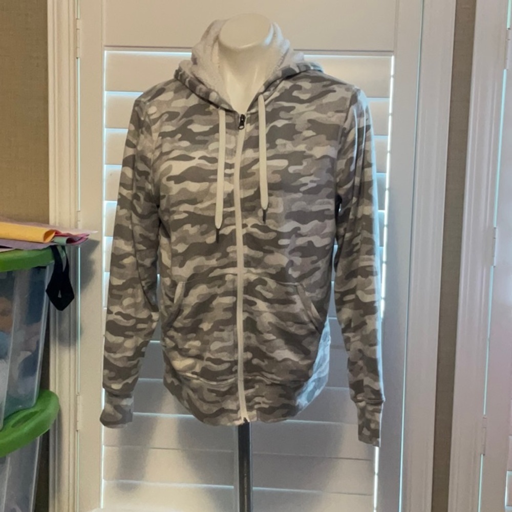 Makers Market Gray Camo Hoodie